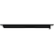 Ekena Millwork Heaton Hidden Support Steel Bracket w/ 20" Support Depth, Powder Coated Black 3"W x 24"D x 2"H BKTM03X24X02HEPBL - alternate 7